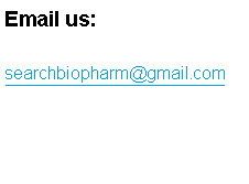 Text Box: Email us:searchbiopharm@gmail.com